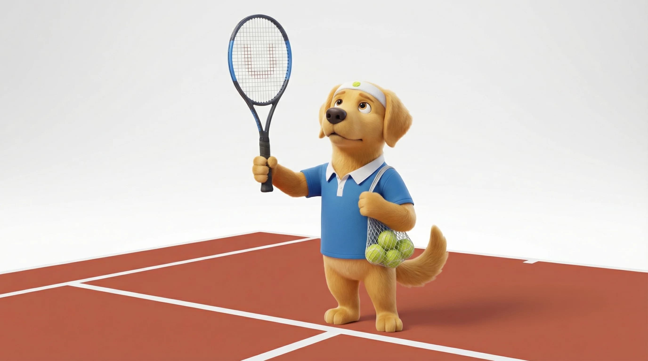 Approche au filet tennis